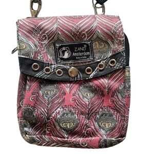 Zand Amsterdam Crossbody Bag Red Made In India